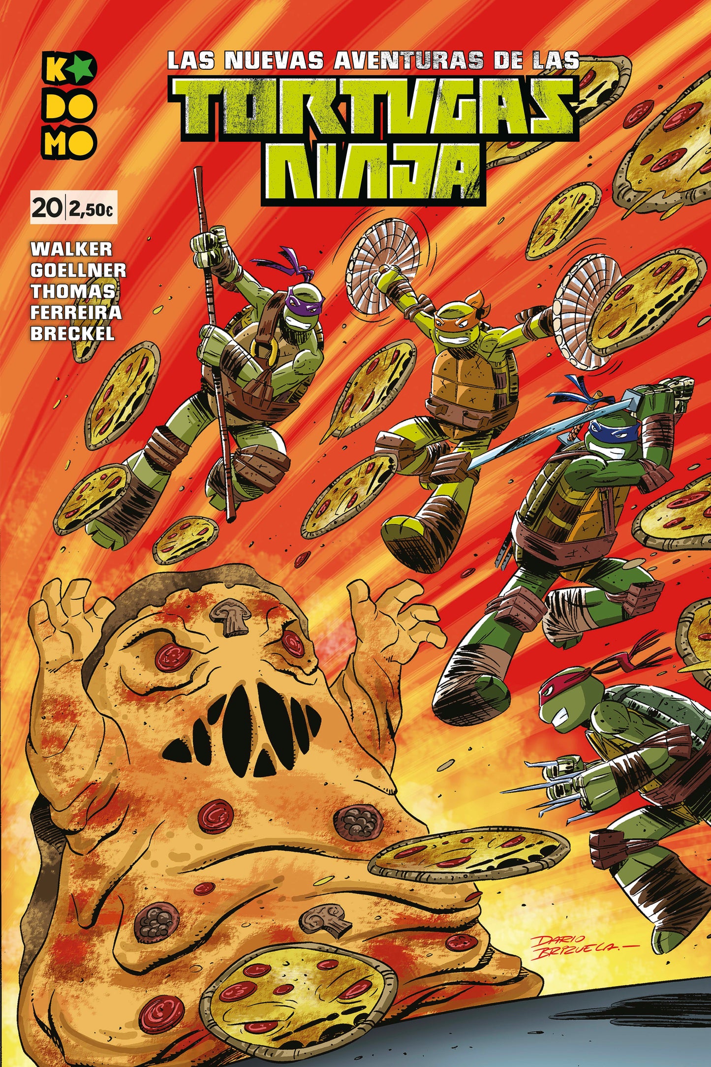Las nuevas aventuras de las Tortugas Ninja núm. 20