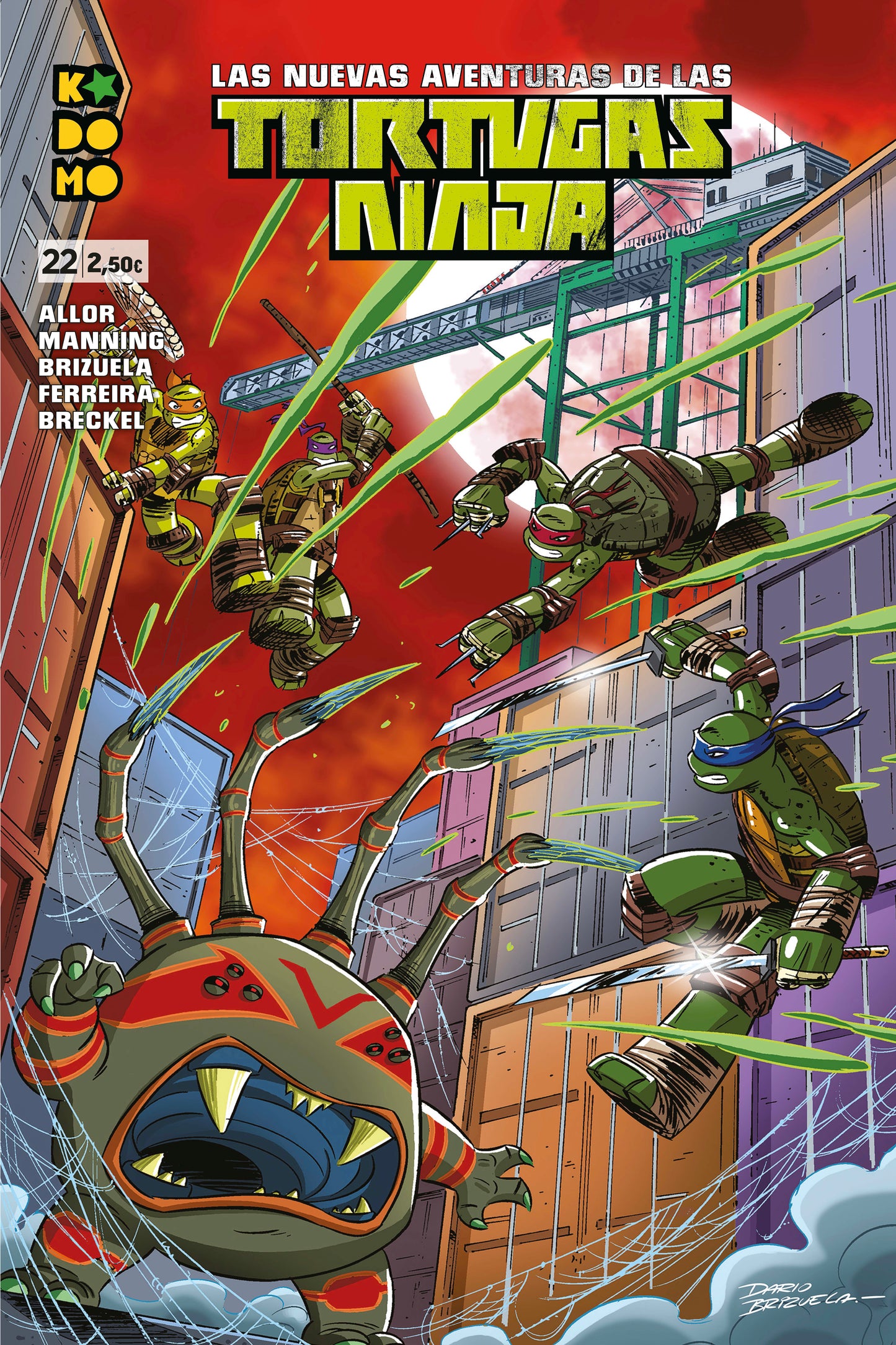 Las nuevas aventuras de las Tortugas Ninja núm. 22