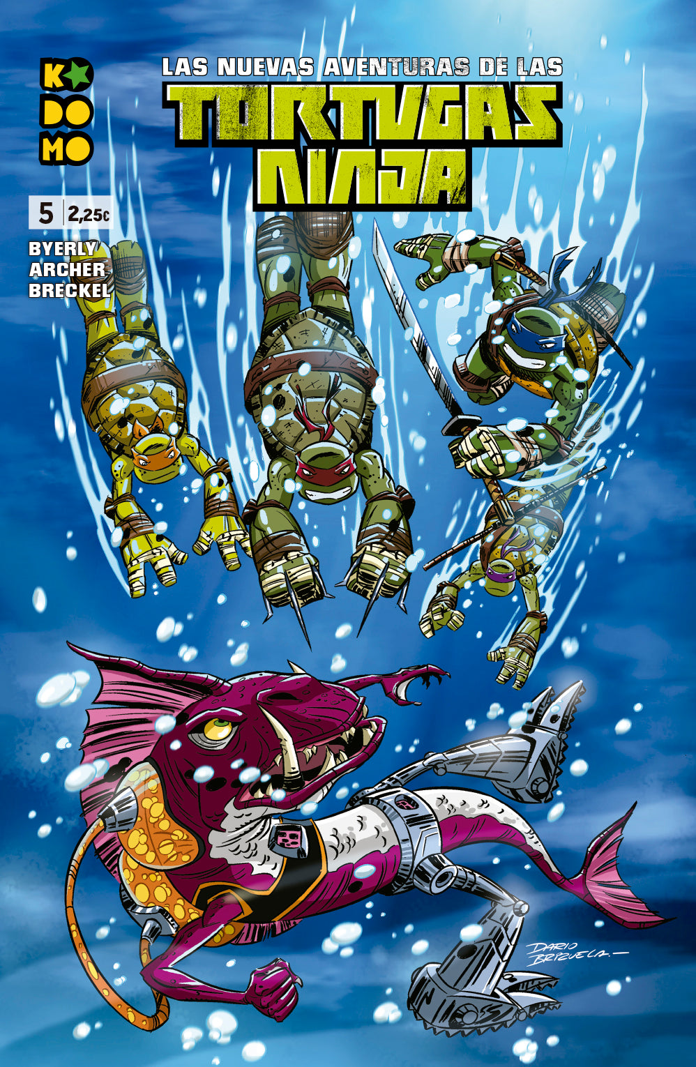 Las nuevas aventuras de las Tortugas Ninja núm. 05