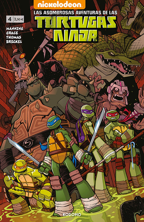Las asombrosas aventuras de las Tortugas Ninja núm. 04