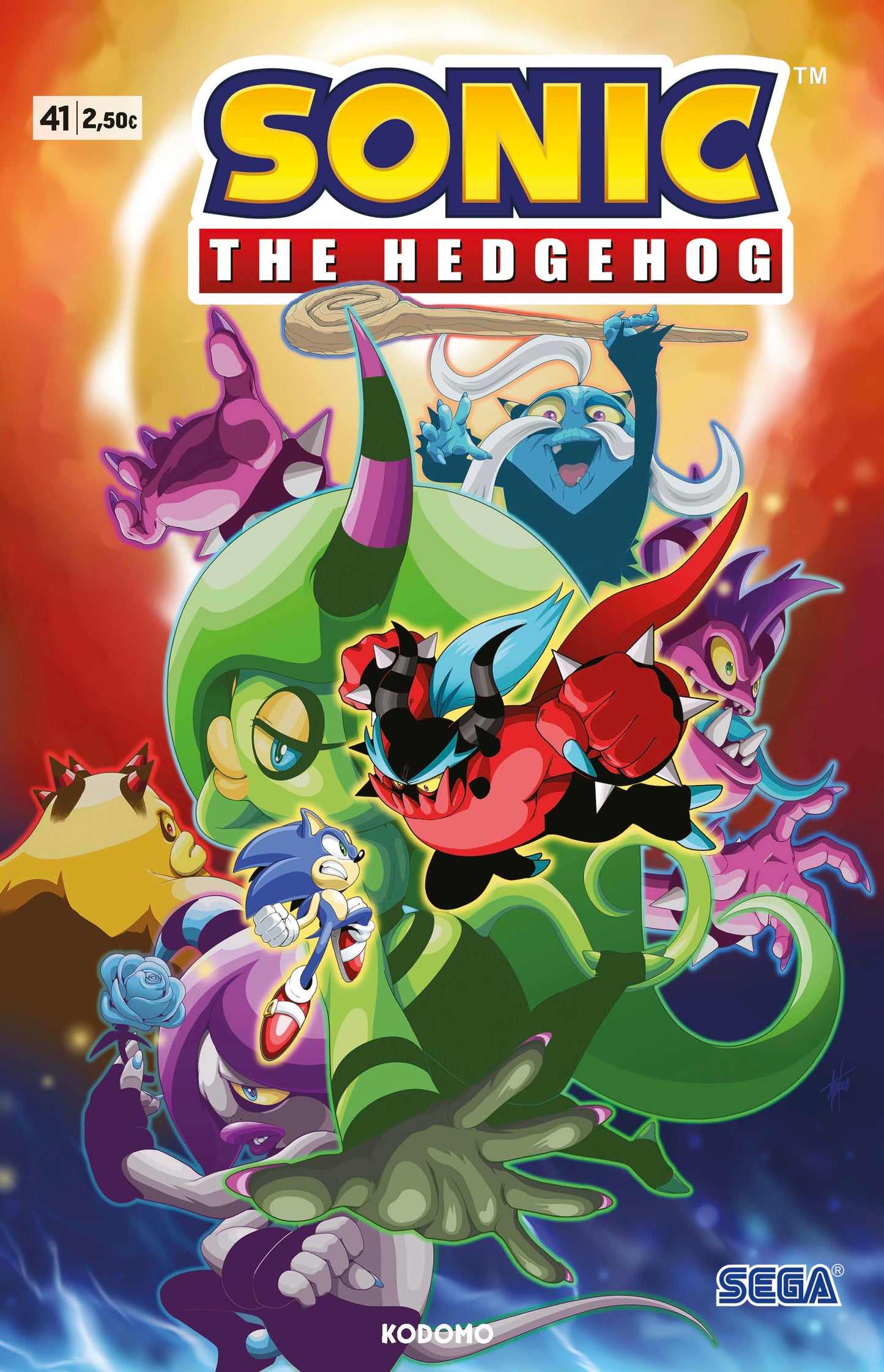 Sonic The Hedgehog núm. 41