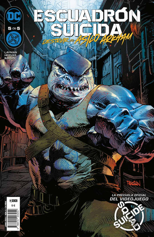 ESCUADRÓN SUICIDA: DESTRUIR EL ASILO ARKHAM NÚM. 5 DE 5