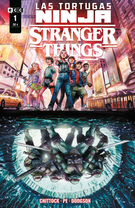 LAS TORTUGAS NINJA/STRANGER THINGS NÚM. 1 DE 4