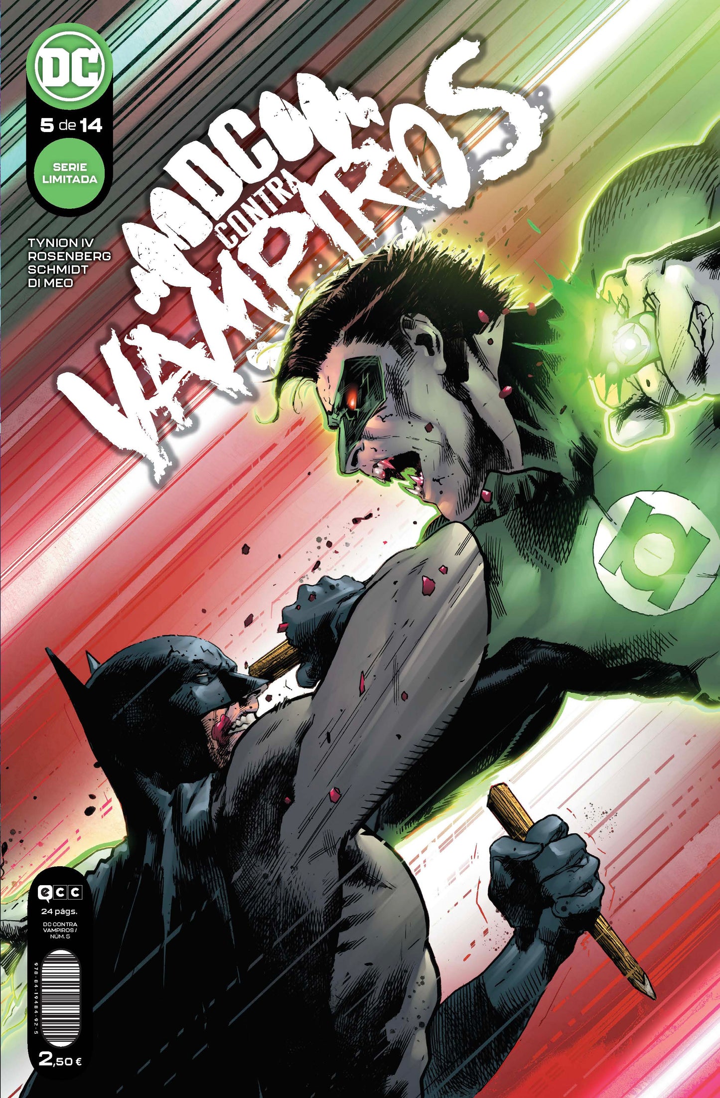 DC contra vampiros núm. 05 de 14