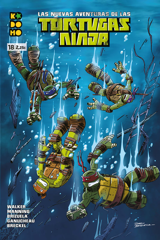 Las nuevas aventuras de las Tortugas Ninja núm. 18