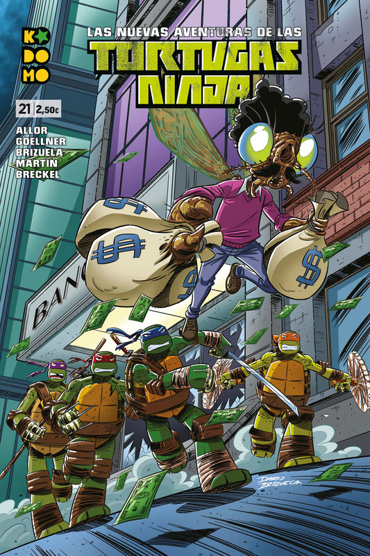 Las nuevas aventuras de las Tortugas Ninja núm. 21