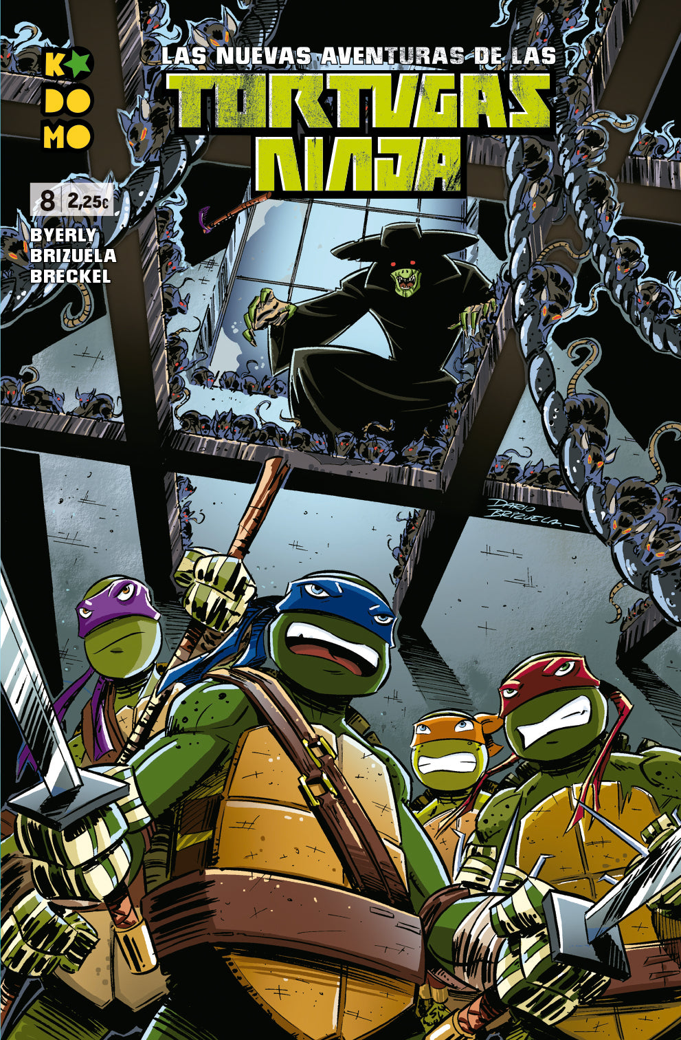 Las nuevas aventuras de las Tortugas Ninja núm. 08