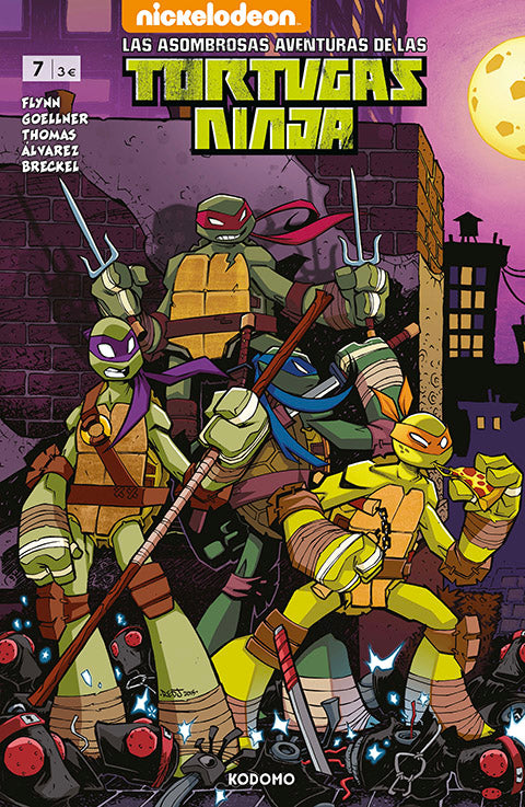 Las asombrosas aventuras de las Tortugas Ninja núm. 07