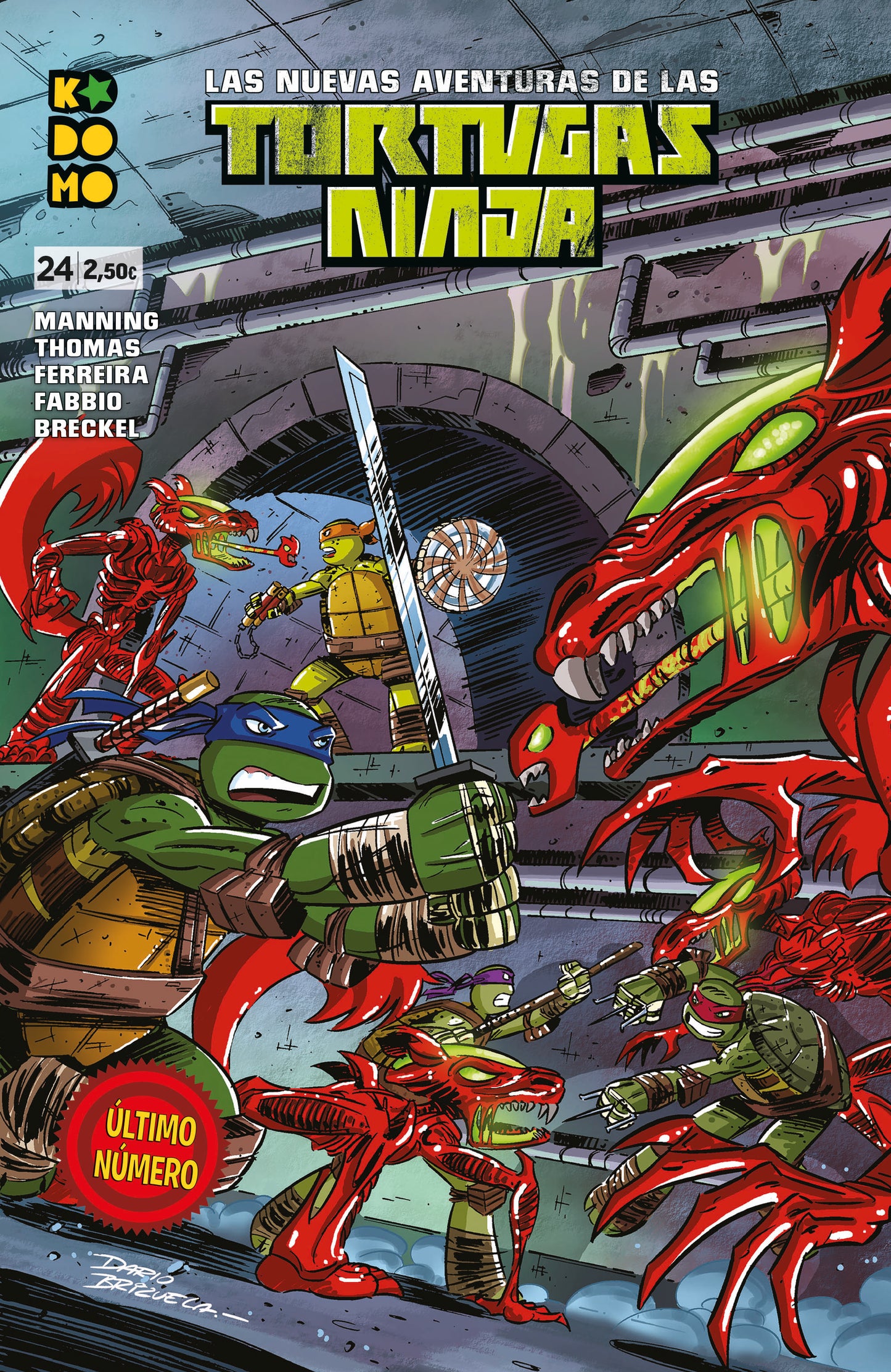 Las nuevas aventuras de las Tortugas Ninja núm. 24