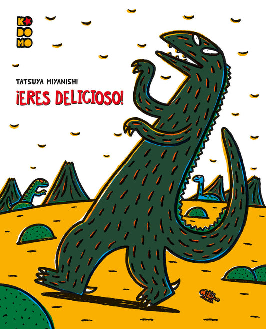 Tiranosaurio: ¡Eres delicioso!