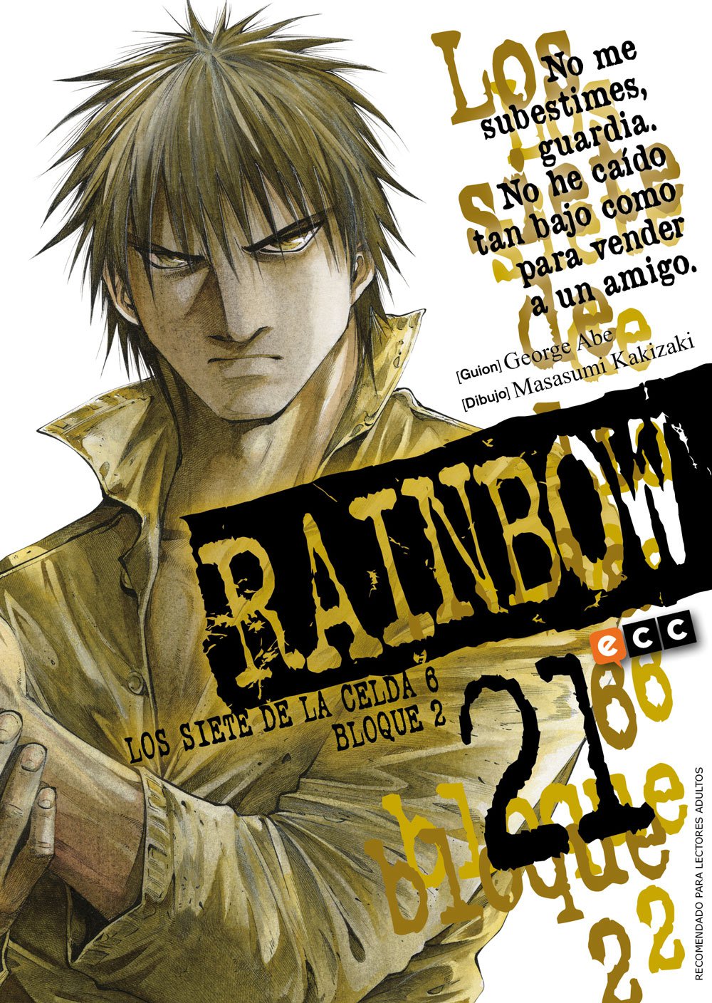 Rainbow, los siete de la celda 6 bloque 2 núm. 21 de 22