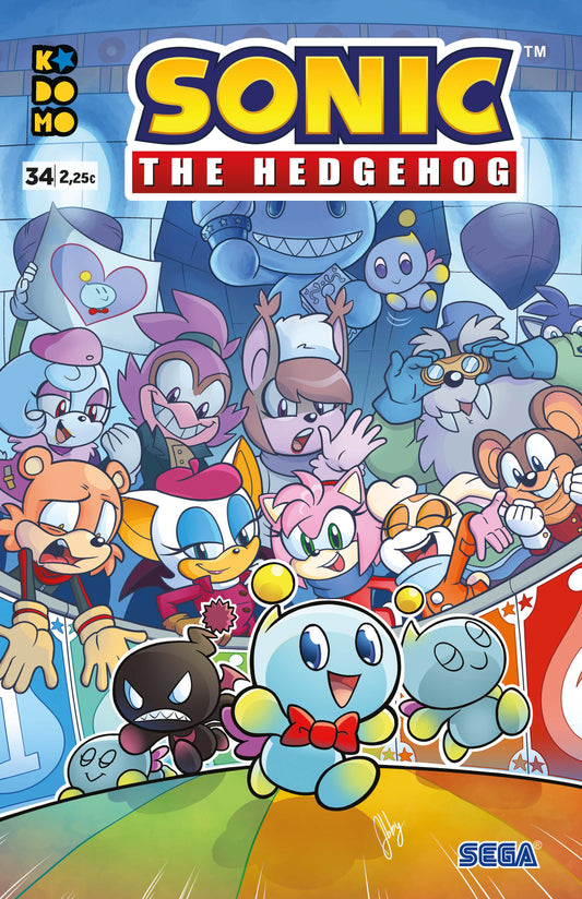 Sonic The Hedgehog núm. 34