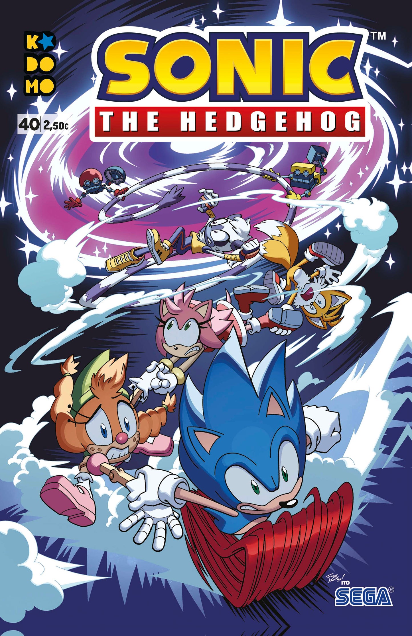 Sonic The Hedgehog núm. 40