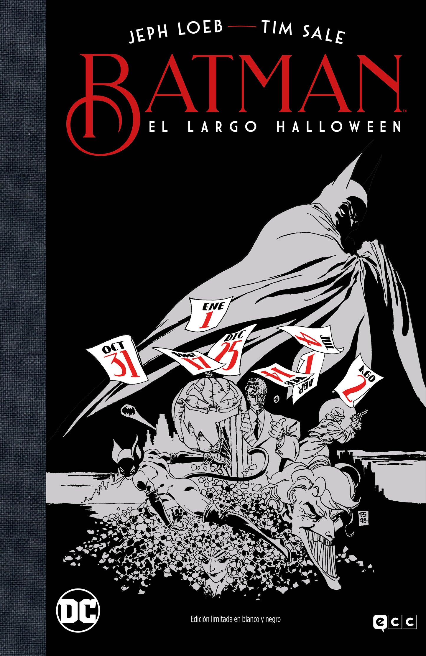 Batman: El largo Halloween - Edición Deluxe en blanco y negro