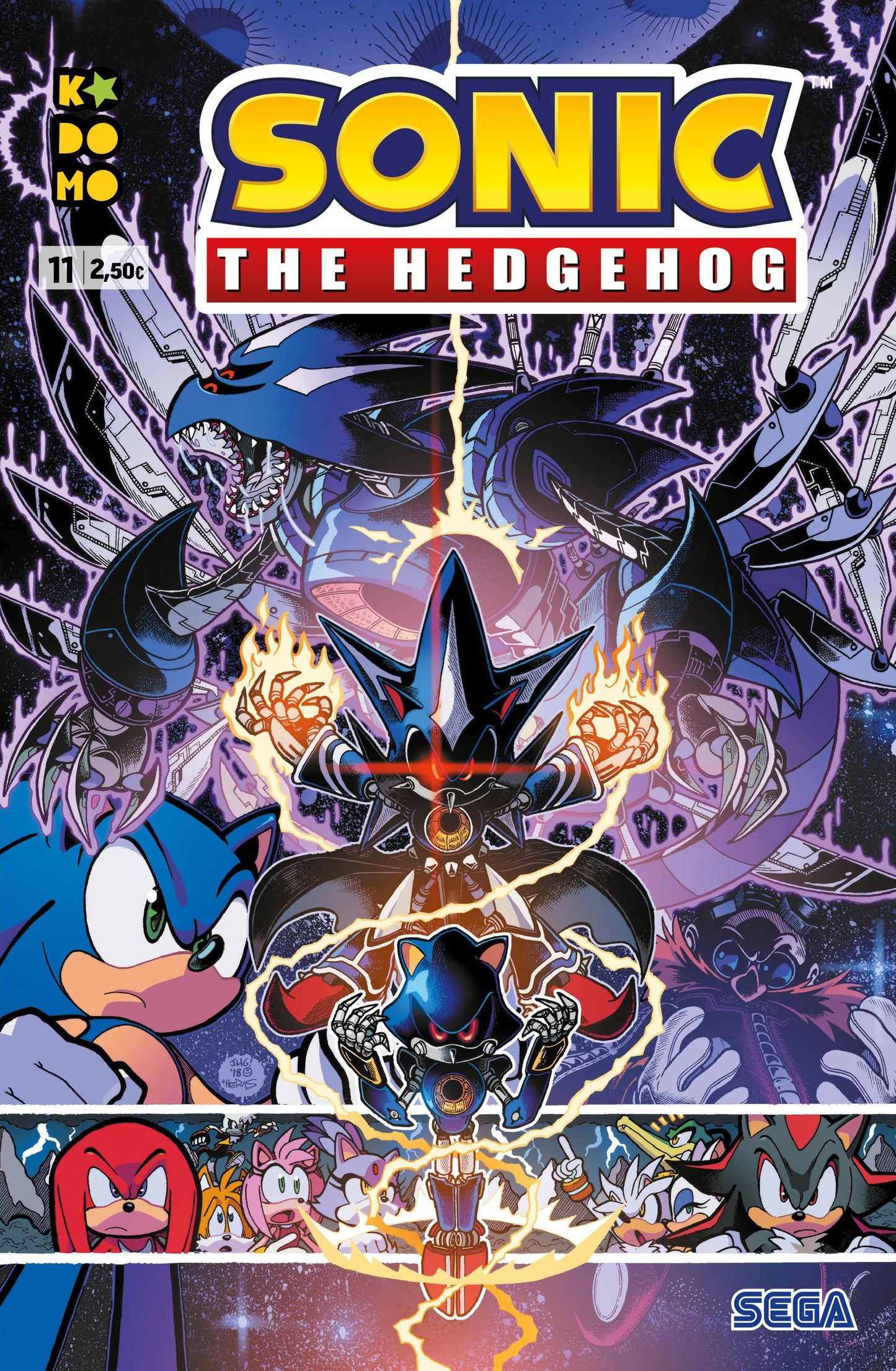 Sonic The Hedgehog núm. 11 (Segunda edición)